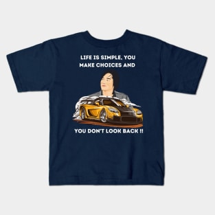 Han's rx7 fast and furious Kids T-Shirt